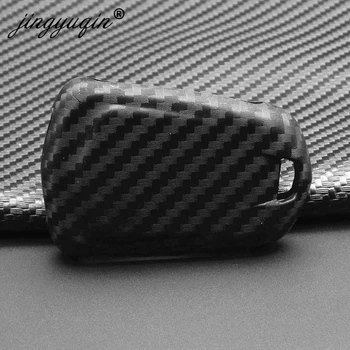 Keyforkess custodia protettiva per telecomando con telecomando in Silicone al carbonio per Cadillac ATS CT6 CTS DTS XT5 Escalade ESV SRX STS XTS ELR 4/5/6 BT - Jingyuqin custodia protettiva per telecomando con telecomando in Silicone al carbonio per Cadillac ATS CT6