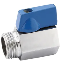 Мини-шаровой кран из нержавеющей стали, 1/" MPT до 1/2" FPT, шаровой кран для чайника, оборудование для домашнего приготовления