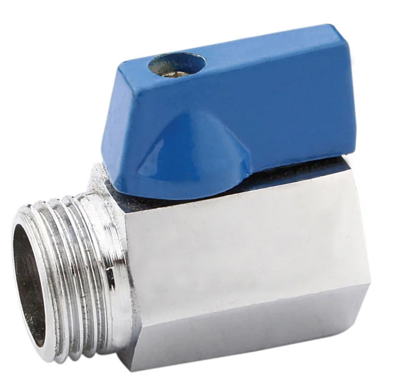 stainless steel Mini Ball Valve, 1/2" MPT to 1/2"FPT, kettle ball valve