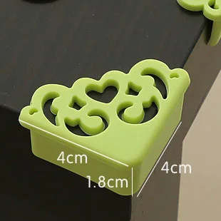 Cases de Proteção de Segurança para Crianças Ângulo de Colisão Coração Cola Macio Mesa Ângulo 22905 15 Pcs 3 Mamãe e Bebê