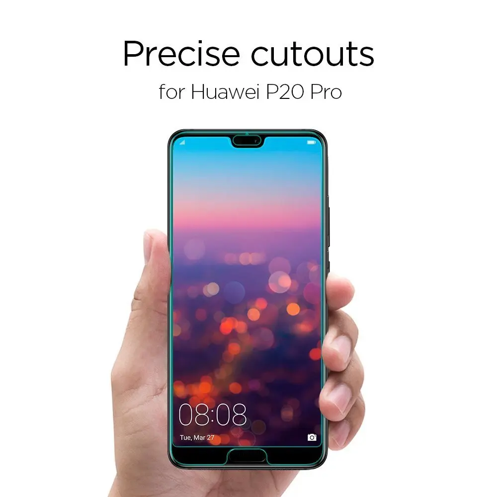 Pаспродажа 100% Оригинал SPIGEN huawei P20 Pro защита экрана Glas. tR полное покрытие закаленное стекло L23GL23082