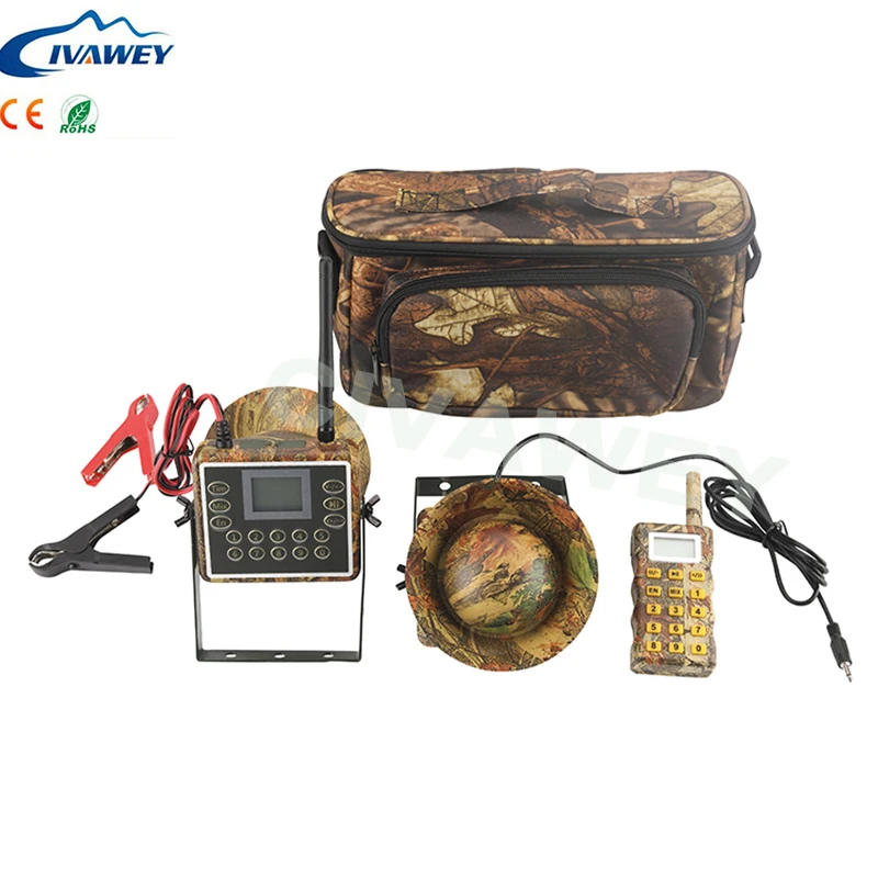 

With remote controller Mix Voice 60W Electronic Bird Caller Hunting duck goose bait hunting sounds mp3 player with timer