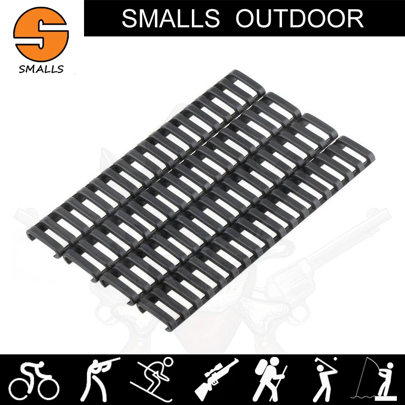 

ar 15 accessories airsoft shooting gun accessories rubber Ladder Rail Cover SET B TYPE for hunting