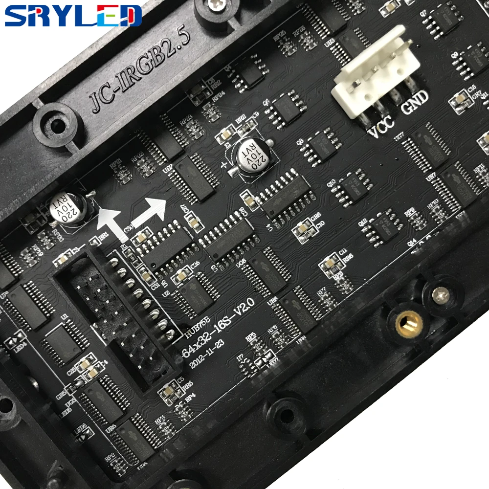 Светодиодный HD экран для помещения 64*32 матричный 1/16 сканирующий модуль SMD2121 3 в 1 RGB