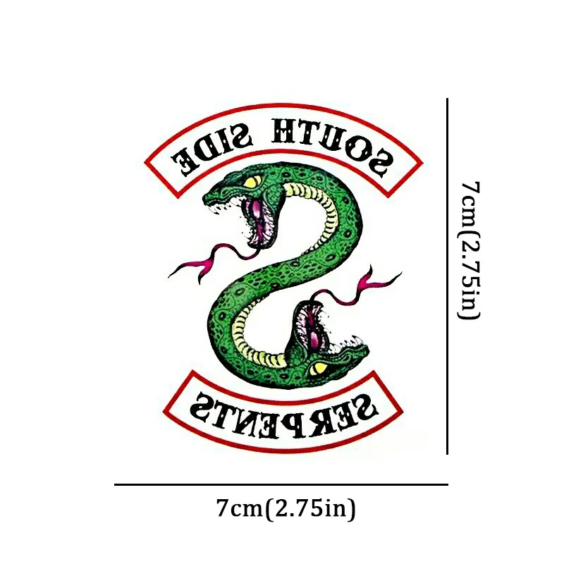 5 قطعة/المجموعة Riverdale Southside الوشم Fullbody DIY للماء المؤقتة الوشم ملصق الجسم الفن تأثيري الدعامة 5 قطعة/المجموعة Riverdale Southside الوشم Fullbody DIY للماء المؤقتة الوشم ملصق الجسم الفن تأثيري الدعامة