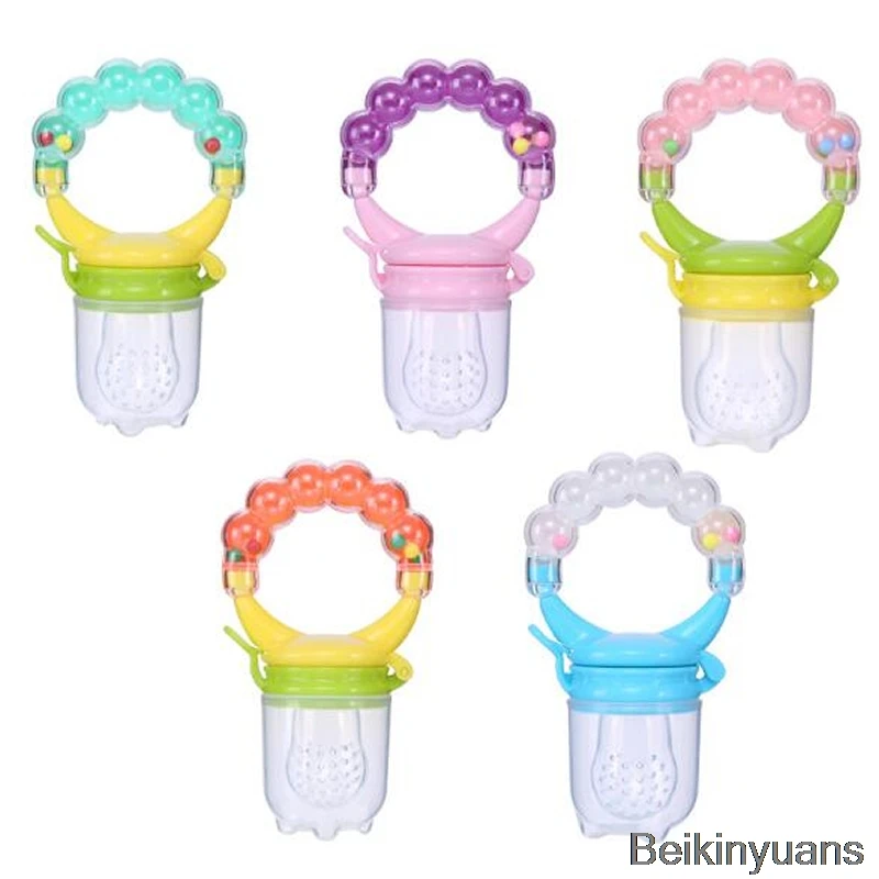 

Safe pacifier fresh food bean baby pacifier child fruit feeder pacifier "bean safety baby bell toy supplies pacifier