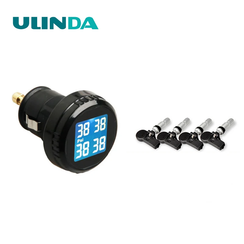 ULINDA TPMS Automobiles Tire Pressure Monitor LED Display Tyre Pressure