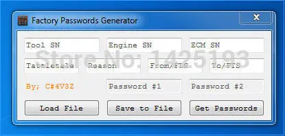 New ET FACTORY PASSWORDS GENERATOR [USB dongle]Support Windows 2003/XP/Vista/7/8/10 for cat