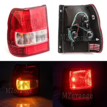 MZORANGE coche Asamblea LED Luz de cola para Mitsubishi Pajero Montero IO Pajero MINI 1998-2007 freno trasero de la señal para la lámpara de cola