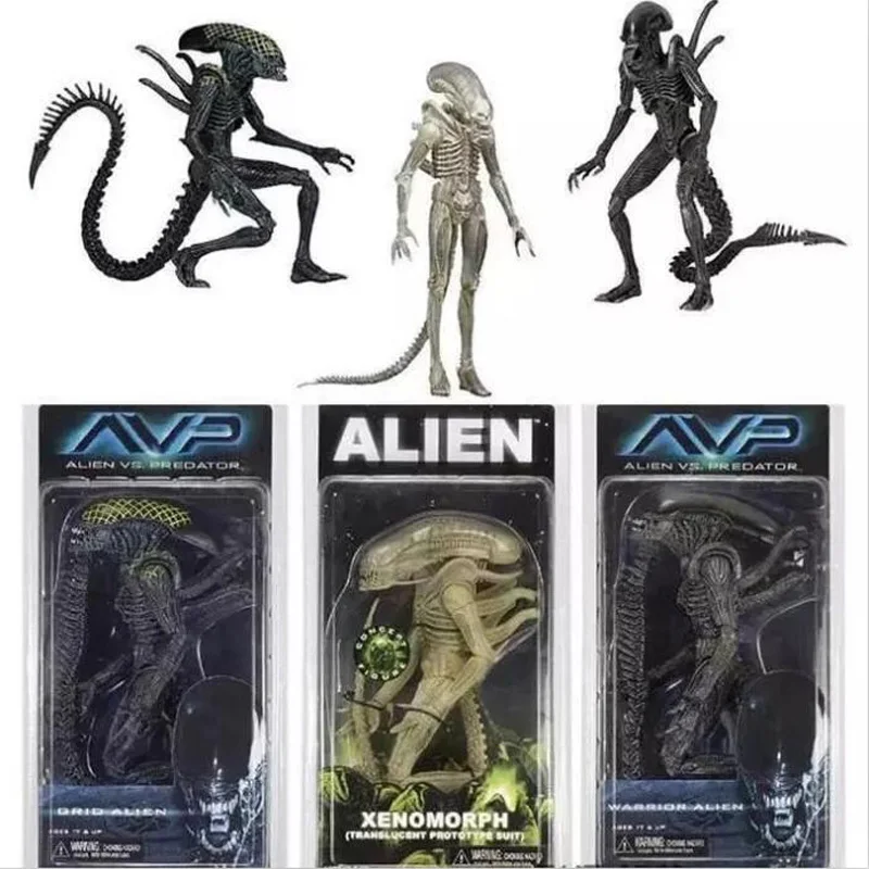 Aliens Vs Predator Grid Alien Xenomorph Translucent Prototype Suit