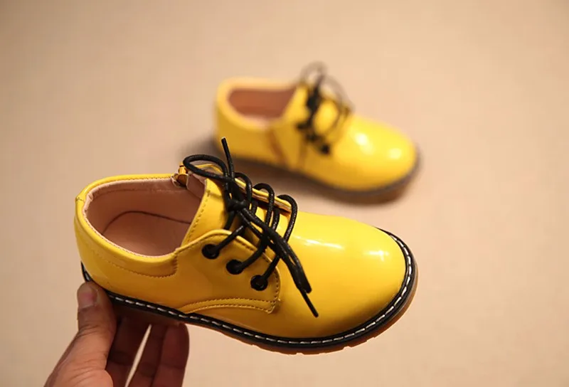 Детская обувь Весенняя Новинка светлая кожа прилив большая голова обувь для мальчиков и девочек маленькие ботинки повседневная обувь#1