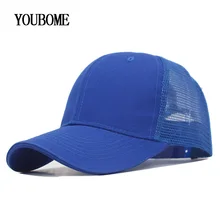 YOUBOME Лето Бейсбол Кепки Для женщин Snapback Кепки s Для мужчин Шапки мужской Кепки s для Для мужчин сетки хлопка Casquette кость установлены женская шляпа папа Кепки
