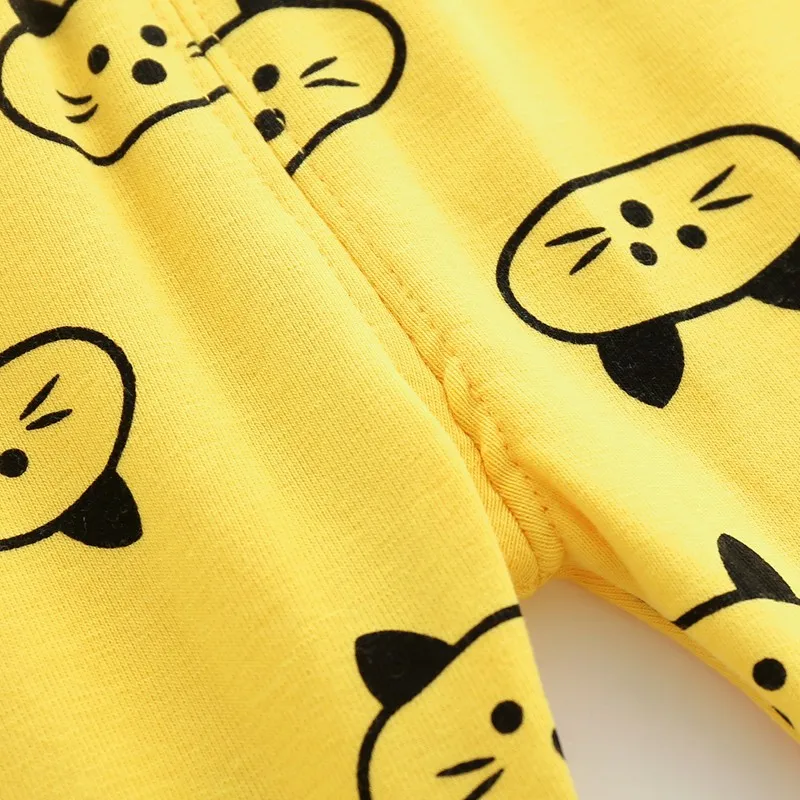 COOTELILI Kids Thermal Underwear Cartoon Cotton Thick Boys Pyjamas Girls Sets For Winter Children Long Johns Warm Suits 90-130cm (9)
