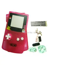 Лидер продаж, прозрачный розовый цвет ограничен Jiggly Puff корпус с узором оболочки fornindogbcgameboy цветные винты с резиновыми подушечками