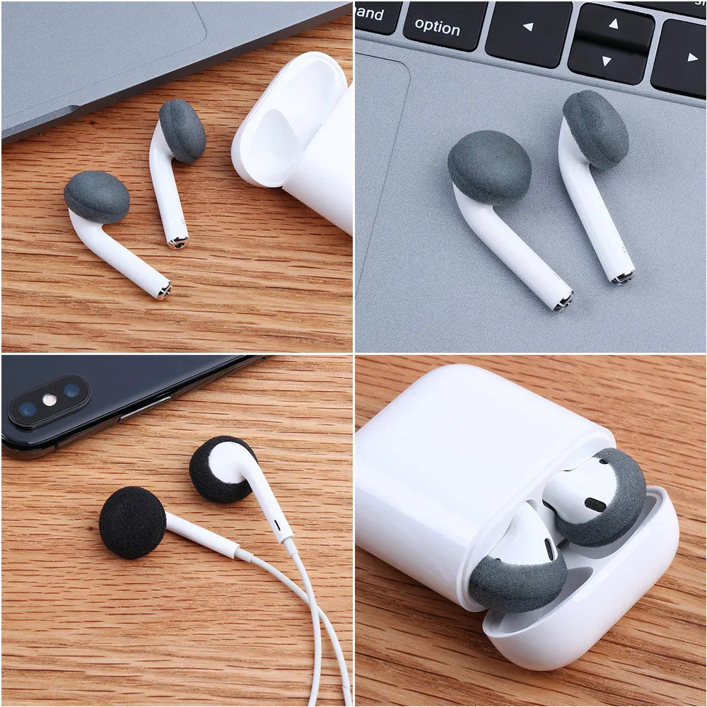 40 шт. сменный мягкий пенопластовый чехол для наушников губка Airpods
