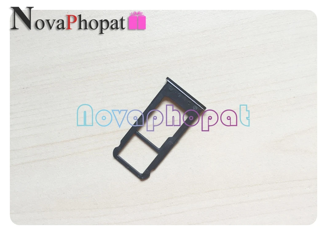 

Novaphopat Nokia6.1 SIM Card Tray Replacement For Nokia 6.1 6 2018 Sim Card Holder Slot Adapter Slot Reader +tracking