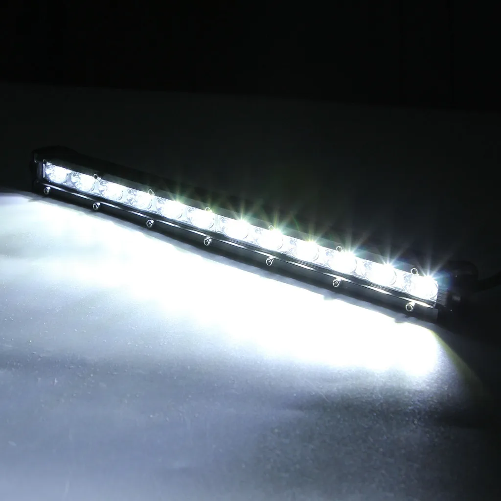 Однорядный 14 дюймовый 12LED внедорожный автомобиль ультра тонкий Точечный