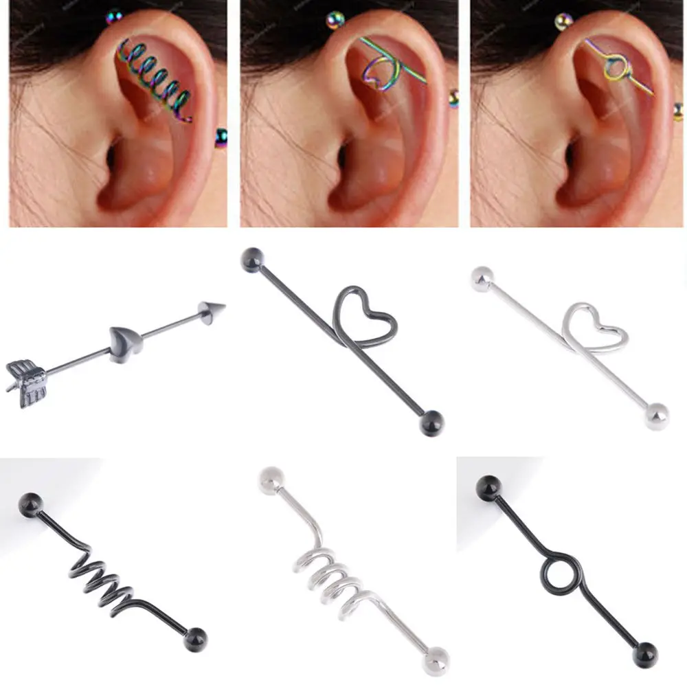 Industrial Ear Piercing Reviews Online Shopping Industrial Ear with long ear piercing for  House