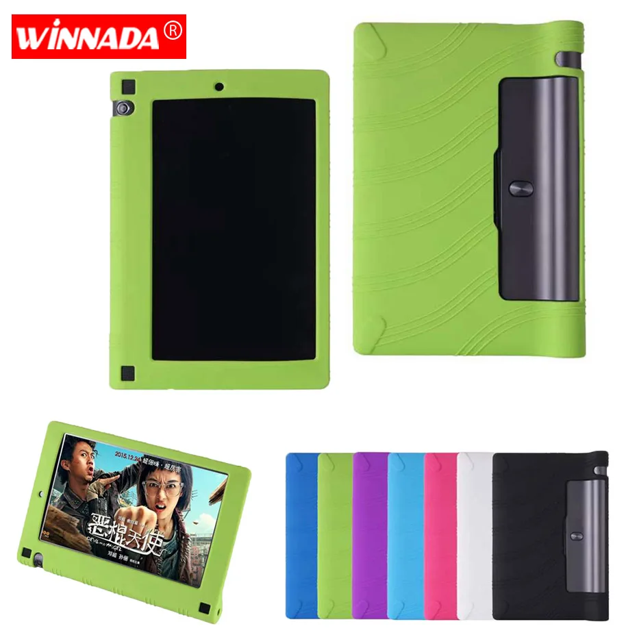 

Silicone case for Lenovo Yoga Tab3 8.0 cover for Lenovo YOGA YT3-850F 850M 850L protective soft rubber tablet case coque para