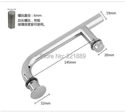 Hotel Home Decorate Stainless Steel Bathroom Shower Room Glass
