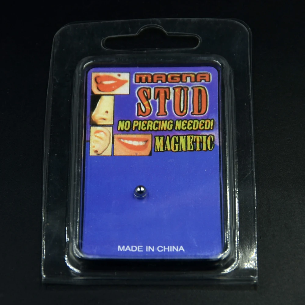 1Pcs Fake Cheater Piercing Non Pierced Magnet Ear Lip Labret Nose