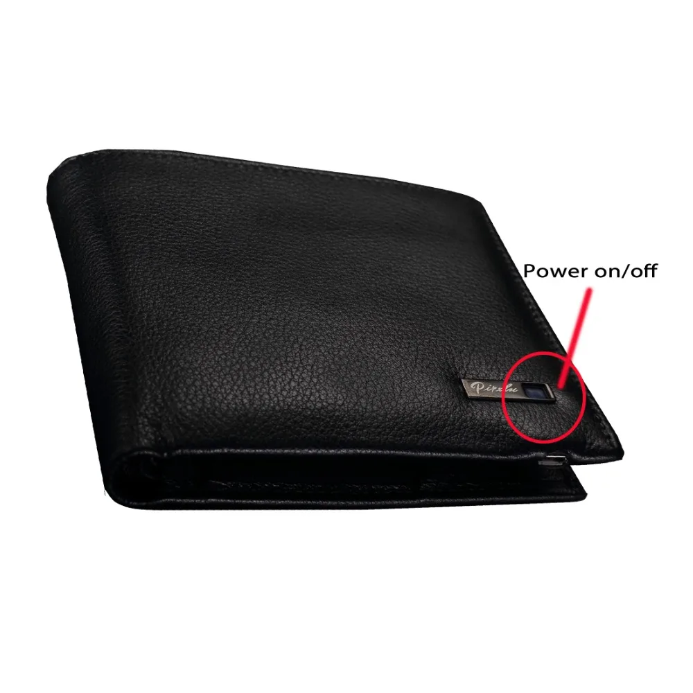 

RFID blocking smart wallets case business card holder box anti lost wallet