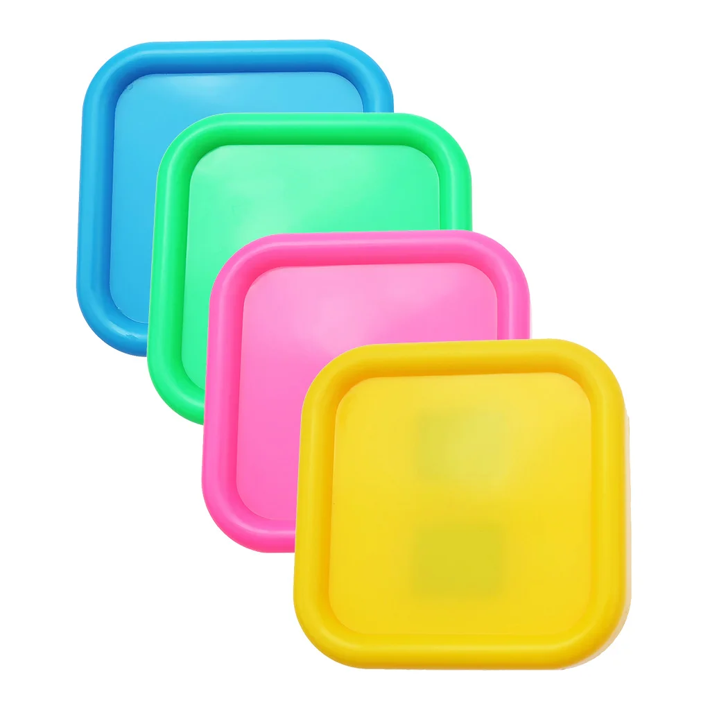 Square Magnetic Pincushion Pin Caddy Paper Clip Holder for Push Pins Sewing Needles ,Hair Clips Pins, Home Office Desk Organizer