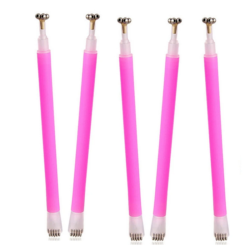 Двусторонняя магнитная палочка УФ-гель для ногтей цветы полоса шаблон Магнитная ручка ногтей инструменты для маникюра «сделай сам»