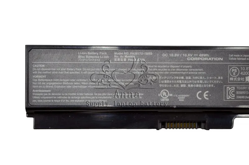 JIGU Батарея для Toshiba PA3817U-1BRS PA3817 PA3818U-1BRS PA3817U для спутникового L745 L740 L655 L750 L750D L755 L630