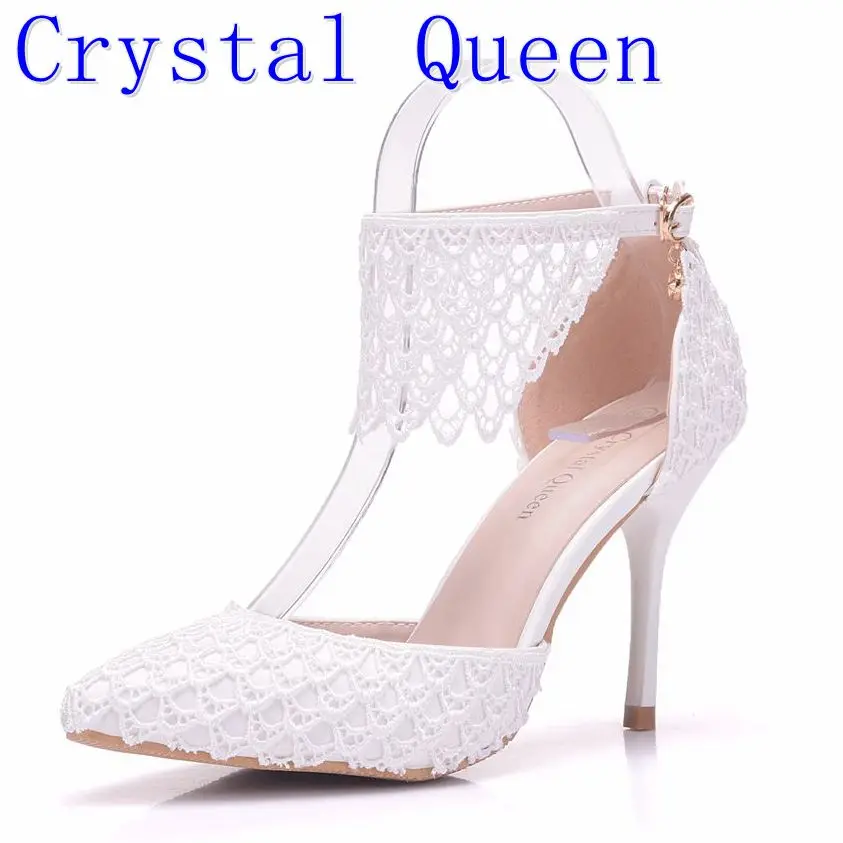 crystal queen wedding shoes