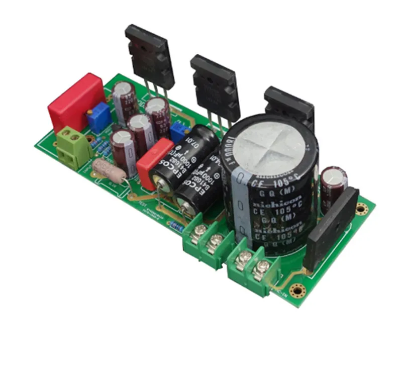 

1pcs Hood 1969 Amplifier 25W Class A Power Amplifier Audio Board 15A 2SC5200 Tube With Electronic Filtering DIY KITS