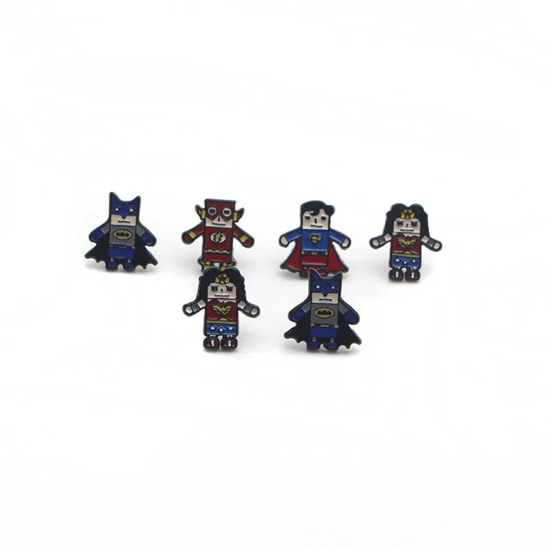 P1299 Dongmanli Wonder Woman, серьги для женщин, детские серьги-гвоздики, аксессуар Geeky, комический супергерой, косплей, ювелирные изделия