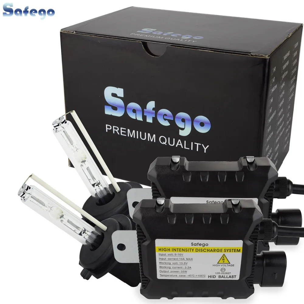 Safego 1 комплект Дешевые hid dc 12 v 35 w xenon h1 h3 h4 h7 h8 h9 h11 9005 HB3 9006 HB4 880 881 6000 k 8000 10000 k|9006 hb4|35w