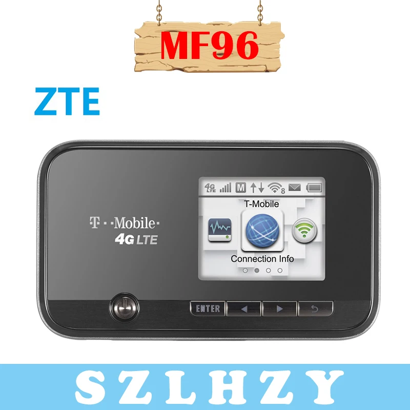 

Unlocked ZTE MF96 4G LTE Mobile WiFI Hotspot Router 3g 1900 FDD band 4 AWS pocket mifi 4g wifi dongle 4G mobile car wifi