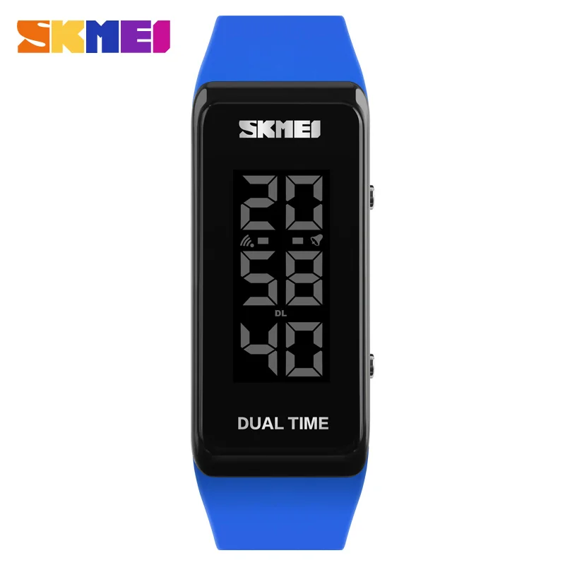 

SKMEI 1277 Men and Women Outdoor Sports Watch Alarm Clock Chronograph Calendar Waterproof Outdoor Watch Clock Relogio Masculino