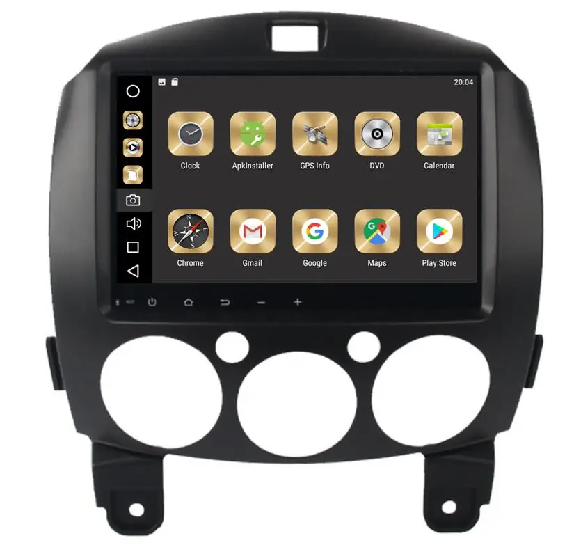 Best IPS 32g 4GRam 9" Android 8.01 Car Audio for Mazda 2  MAZDA2  2007 - 2012 Headunit Stereo Video GPS Navi Multimedia Monitor Radio 5