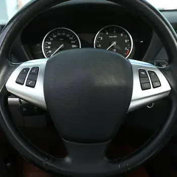 

Accessory Steering wheel trim Parts Matte Frame Button For BMW X5 E70 2008-2013
