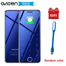 Роскошный Ulcool V66 мобильный телефон MP3 Bluetooth Dialer анти-потеря мобильного телефона 1,67 дюймов маленький дисплей ультра тонкий мини-телефон с картой