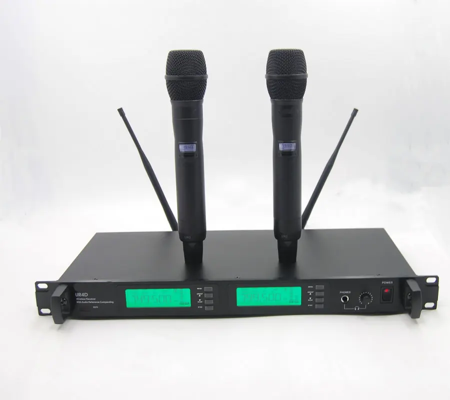 3 года гарантии профессиональный двойной беспроводной вокальный артист UHF