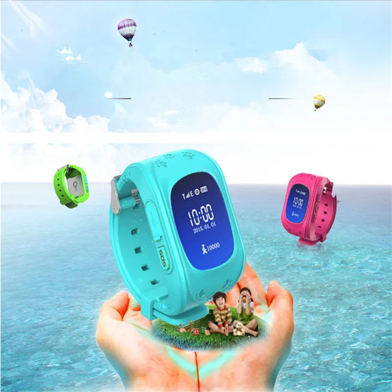 oled m01 kids gps bluetooth smart watch