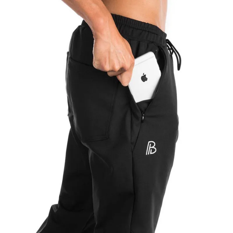 

2019 autumn new men's cotton sweatpants gym fitness sports slim trousers men's casual fashion pencil pants jogging sports pants
