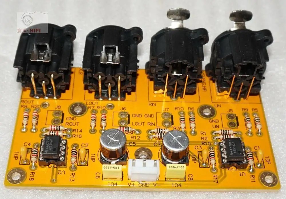 

Unbalanced to blance / balance to unbalanced / RCA to XLR board