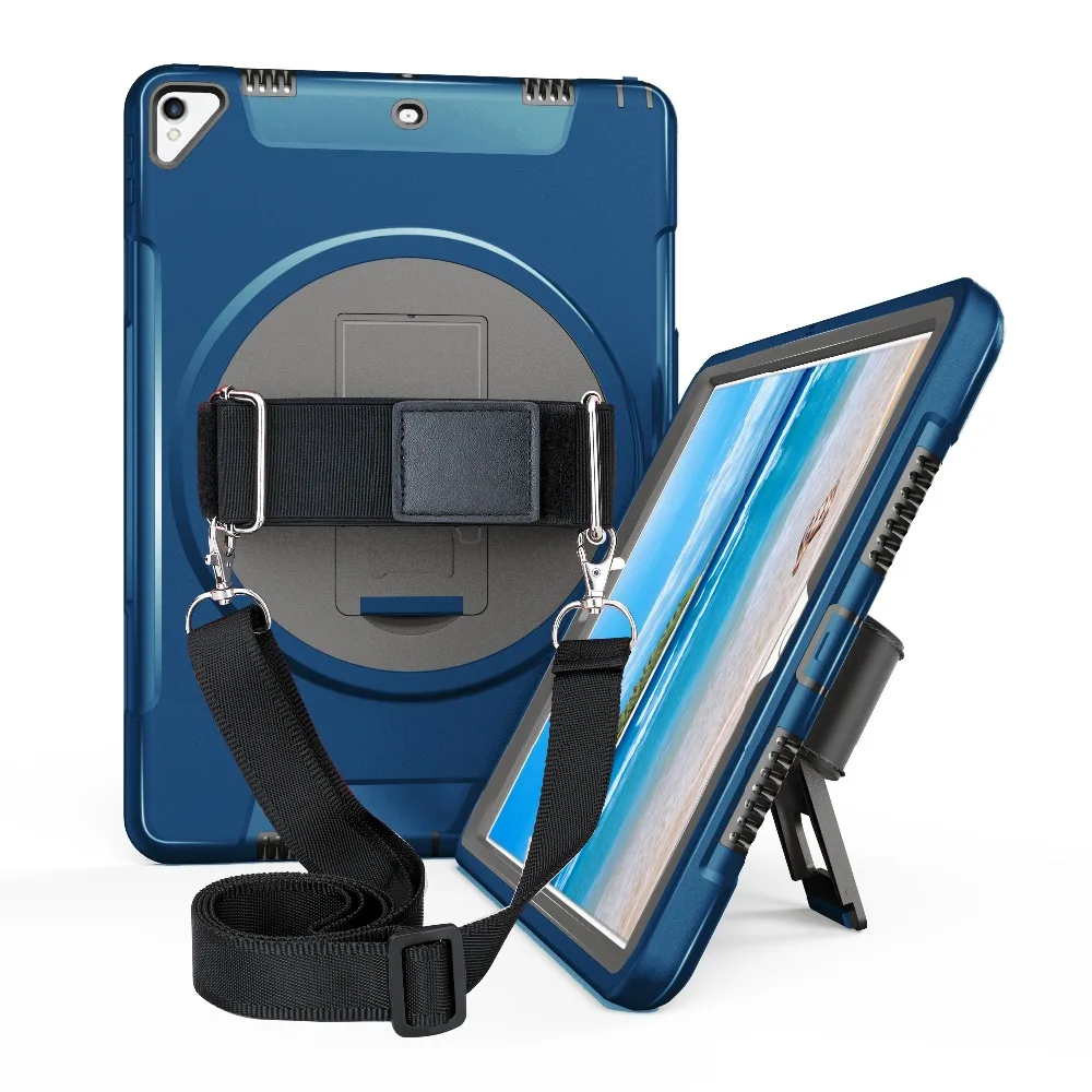 Детский чехол для iPad Pro 10 5 дюймов Air 3 2019 планшета с вращающимся на 360 ремешком