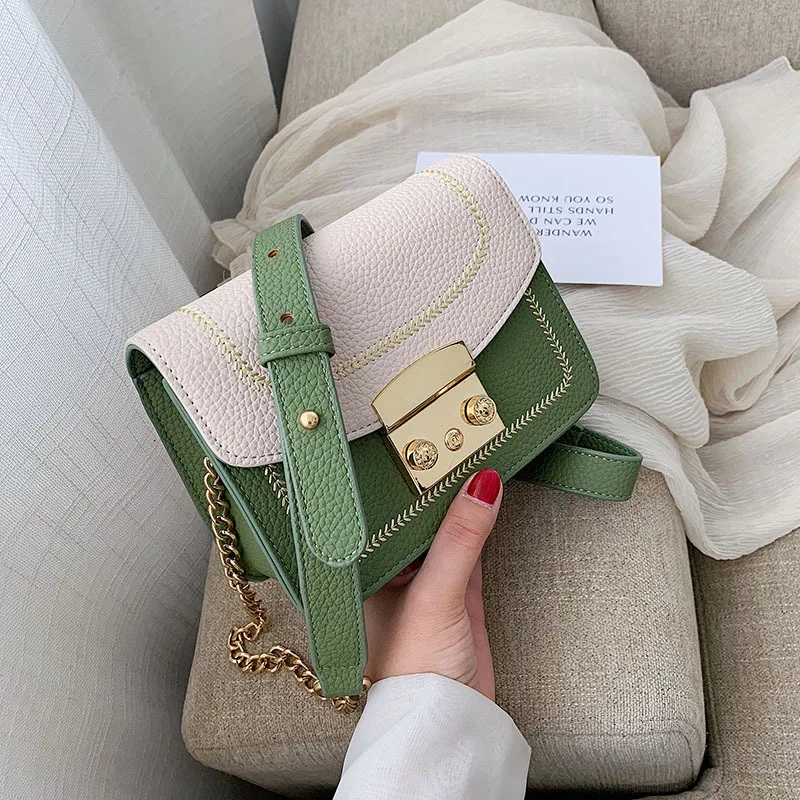 

The new 2019 hot Korean chain shoulder bag for women's handbags is stylish, simple and versatile ladies messenger bag