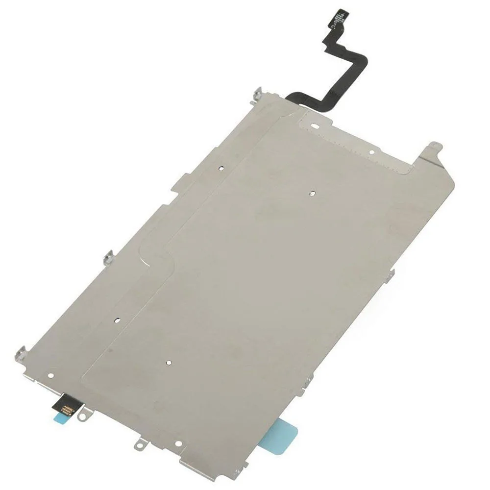 

HOUSTMUST 10PCS LCD Metal Back Plate Replacement for iPhone 6 Plus with Heat Shield Home button Connection Flex