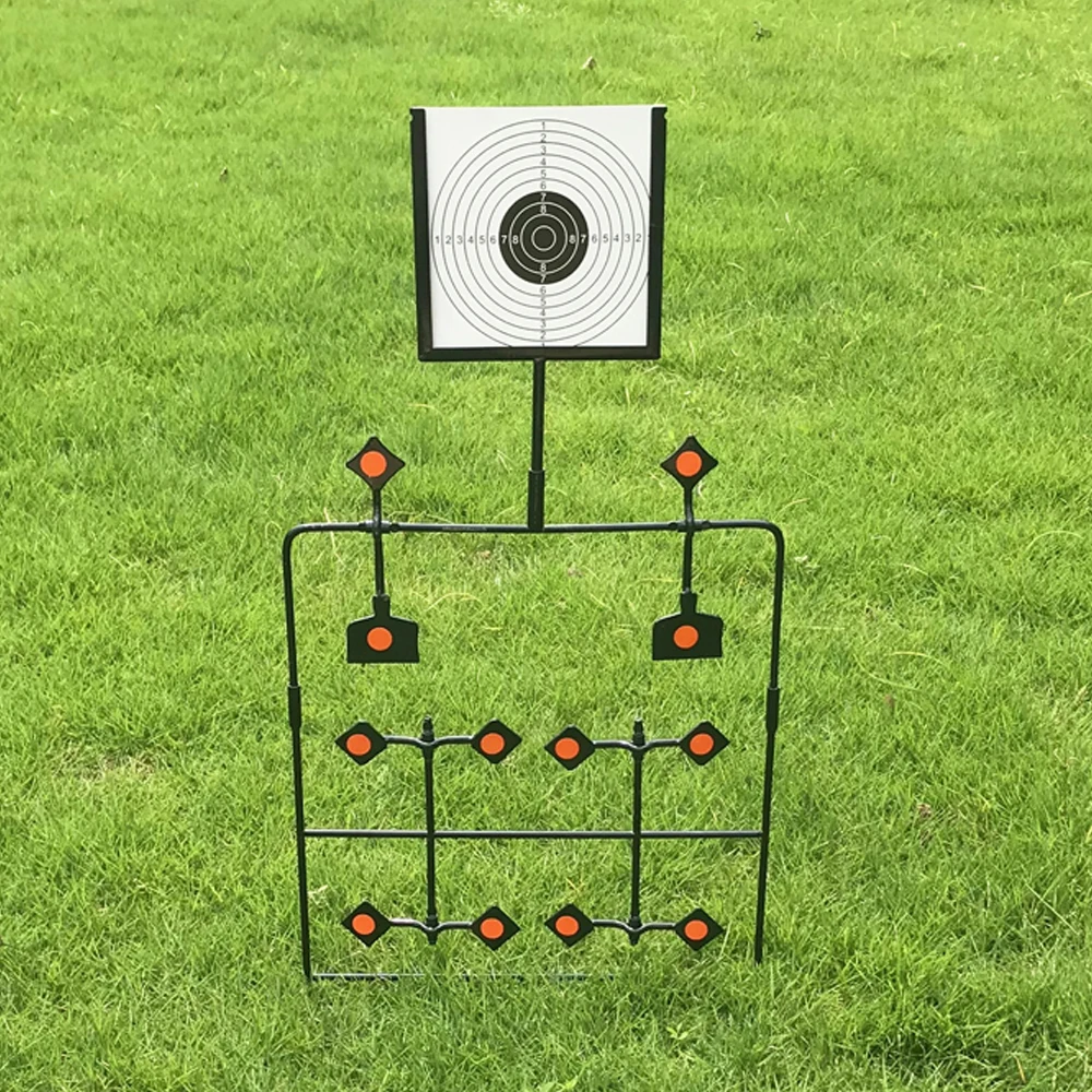 

Senior Airgun Spinner/ Plinking Target With 12 Target Plates ( Comes with 20 paper target) Hunting Target