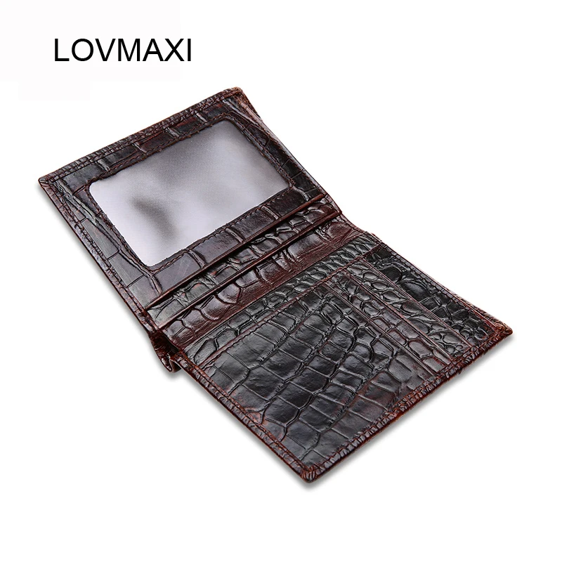 Мужские Винтажные кошельки LOVMAXI из 100% натуральной кожи повседневные кофейного