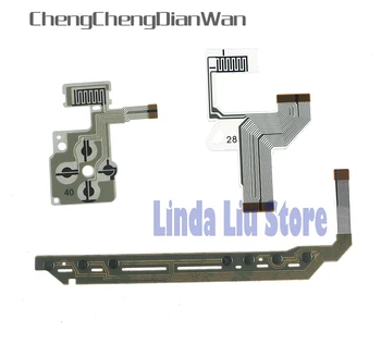 

ChengChengDianWan For PSP1000 Direction Cross Button Left Key Volume Right Keypad Flex Cable for PSP 1000 20sets/lot