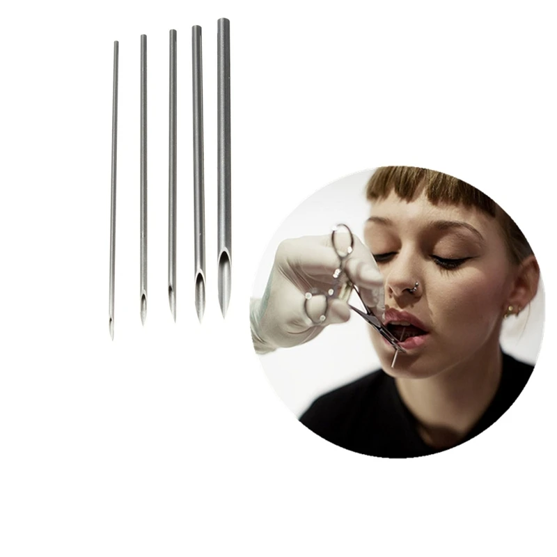 Agulhas de Tatuagem 14 calibre 100 pc piercing Name : Piercing Needles