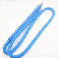 1,8 м смешанный цвет пластиковый шланг для кальяна с алюминиевый стержень EVA ручка трубка для кальяна водопровод наргуил аксессуары